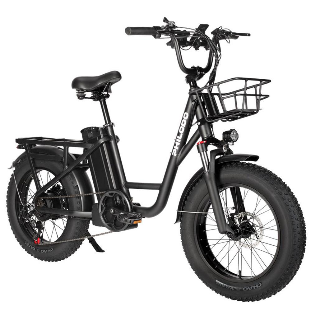 Bicicletta Elettrica Philodo T1 Ruota da 20" Motore da 750W Bicicletta Elettrica da Pendolarismo Urbano 48V 20Ah Freni a Disco Idraulici 7 Velocità Carico Massimo 150Kg