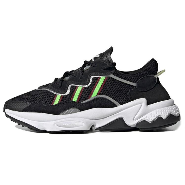 (WMNS) adidas Ozweego  Black Solar Green  Women s EF0158 EU 36⅔