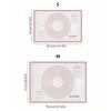 "Extra Large Silicone Baking Mat with Measurement Scale - Thickened EVA Kneading Pad"