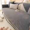 Rabbit Plush Sofa Cover Warm Winter Sofa Towel Covers Non-slip Universal L Shape Couch Mat Blanket Seat Cushion for Living Room