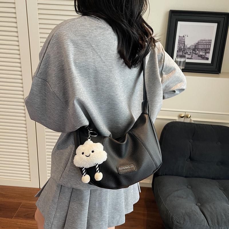 Fashion Bag Women's New Versatile Solid Color Shoulder Messenger Bag