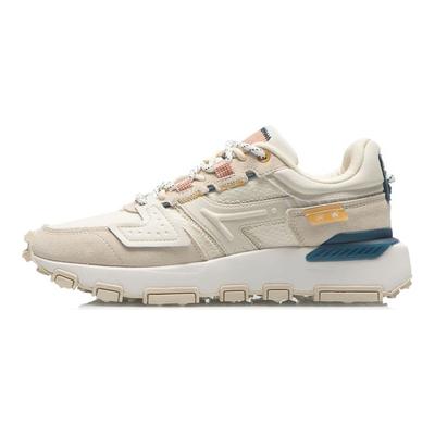 Li Ning Cloud Sword Shock Absorption Rebound Low Top Running Shoes Women Sneaker Light-Ancient-Yellow Green AGCR328-3
