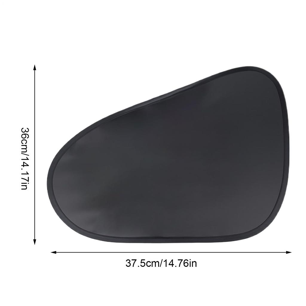 Car Window Sun Shade - Car Side Window Sun Shade,Static Cling Glass Sun Shade Cover for Sedan Truck