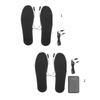 USB Heated Shoe Insoles Feet Warm Sock Pad Mat Electrically Heating Insoles Washable Warm Thermal Insoles 35-44 yards
