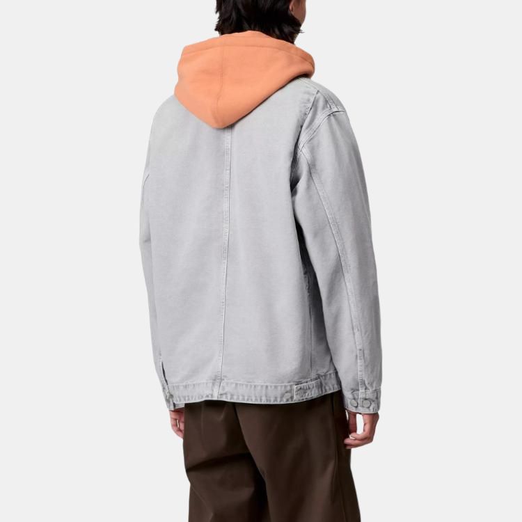 Carhartt WIP FW25 OG Arctic Jacket Classic Loose Button Double Pocket Long Sleeve Single Breasted Denim Jacket Men jackets I035817-89-5F
