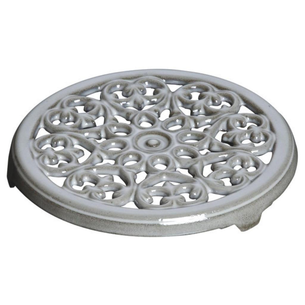 Staub Lily Trivet, Gray, 23cm, Trivet [Official Japanese Product] Accessory 40509-608