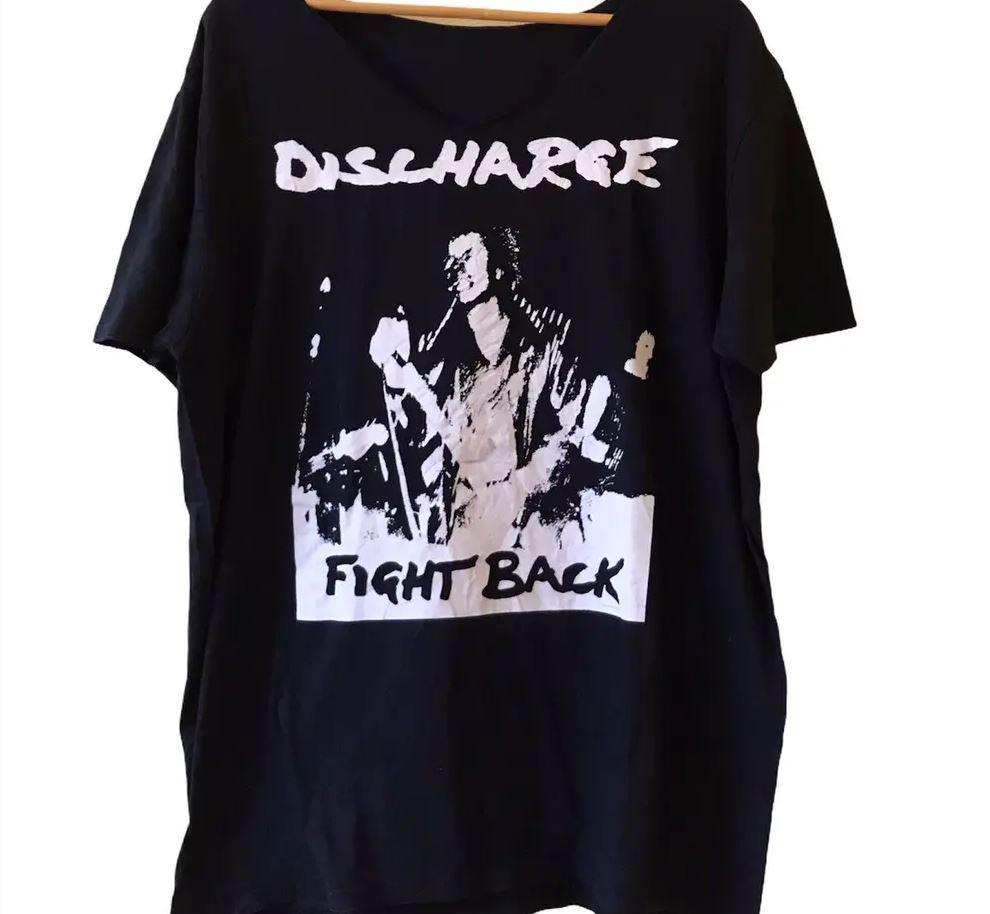 Discharge Band Fight Back Album Unisex Adult Short Tee Shirt All Size PR625 Unisex T-Shirt M