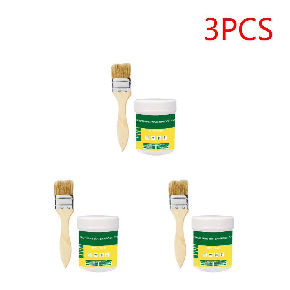 1-3 st 30/100/300g Vattentätt medel Vattentät beläggning Osynlig pasta Tätningsmedel Lim Reparationslim för Hemma för Tak Badrum