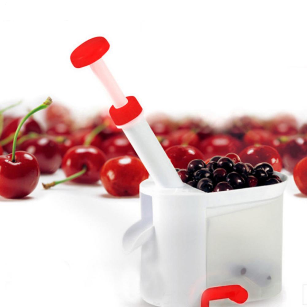 Cheery Pitter Cherries Seed Extraction Machine Core Seed Remover Fruit Stone Extractor Home Kitchen Pitter Removers