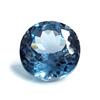 Blue Aquamarine Natural 10-12 Ct Round Cut Stunning Certified Loose Gemstone