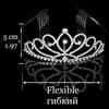 Classic Bride Rhinestone Crown Hair Accessories Headgear Studio Wedding Dress Accessories Direct Sales