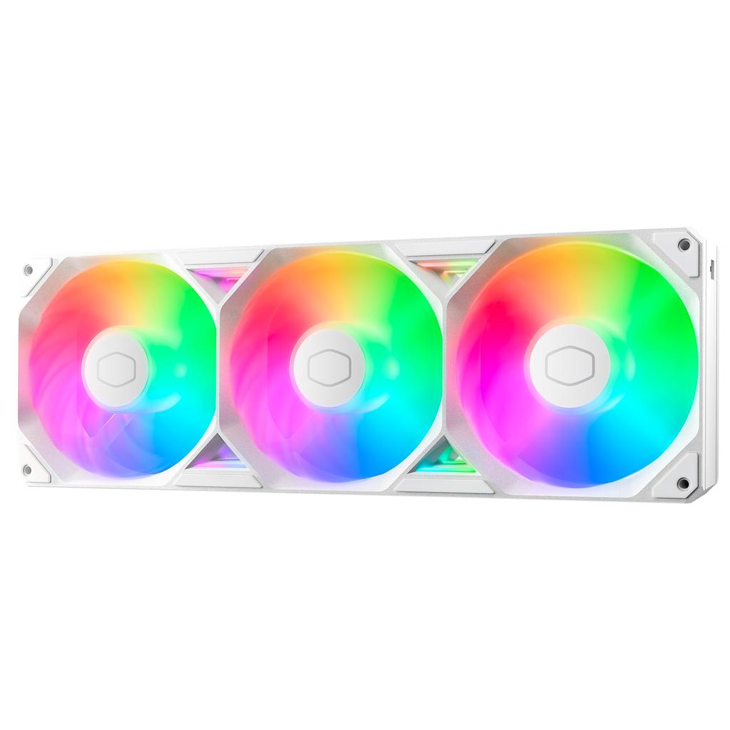 Cooler Master SickleFlow Edge 360 ARGB White Edition PC Case Fan 360mm Integrated Frame White FN2503 MFX-B2DW-25TP2-R1