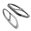 For Mercedes Benz A B C E GLC GLE Class W176 W246 W205 W213 AMG Car Styling Stainless Steel Exhaust Pipe Cover Trim