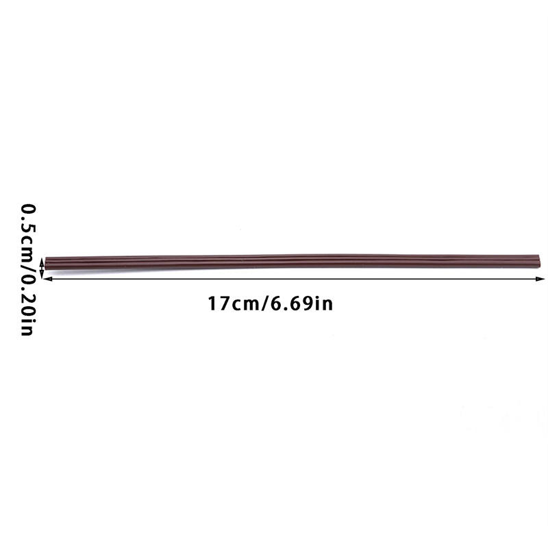 100Pcs 18Cm Coffee Straw Plastic And Stirring Milk Supplies Tools