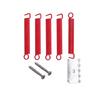 Professional Guitar Tremolo Bridge Springs Guitar Tremolo Spring Claw Screws Kits for Enhanced Sound Consistency