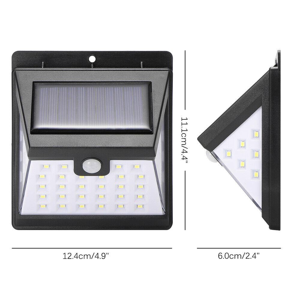 40 LED Solar Wandleuchte Bewegungsmelder Outdoor wasserdicht Straßenlaterne