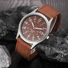 Men's Casual Silicone Band Sports Quartz Watch with Date Display
