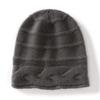 Autumn and winter cashmere fashion hat women's soft and warm simple foreign style versatile casual thickened headhat