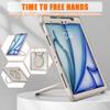 For iPad Air 13 (2025)/(2024)/Pro 12.9 (2022)/(2021)/(2020)/(2018) Case Rotary Kickstand PC+TPU+Silicone Tablet Cover