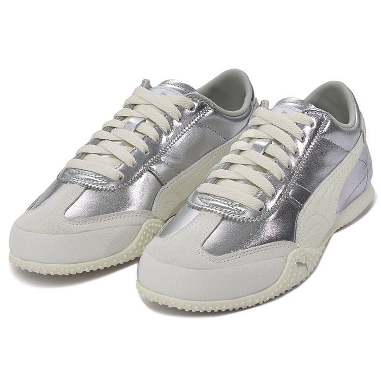 Puma Bella UT Pelle Argento Sneakers da Donna Bianco Avorio Opaco 402186-06