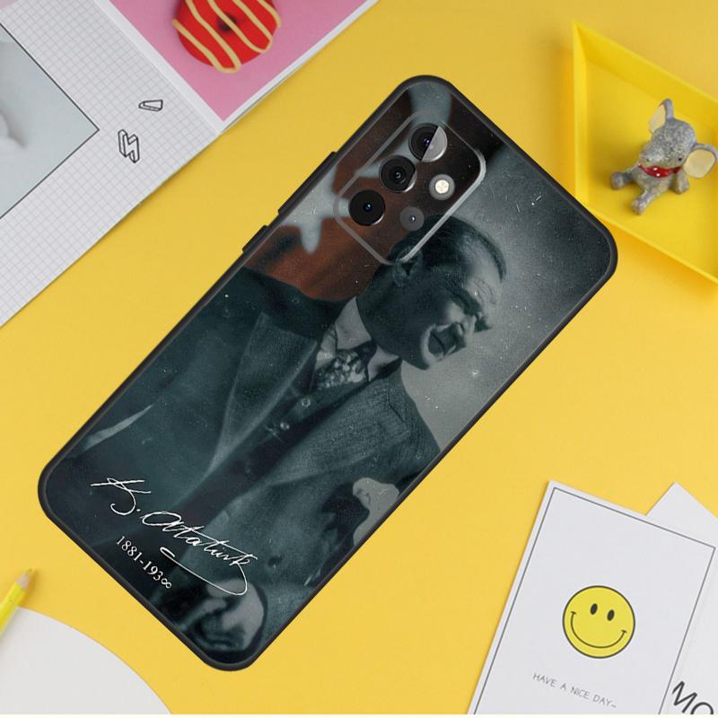 Turkey Mustafa Kemal Ataturk Case For Samsung Galaxy A15 A17 A54 A34 A14 A13 A23 A33 A53 A52 A32 A12 A56 A36 A16 A35 A55
