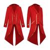 2022 Medieval Gold Trim Swallowtail Coat Halloween Costume