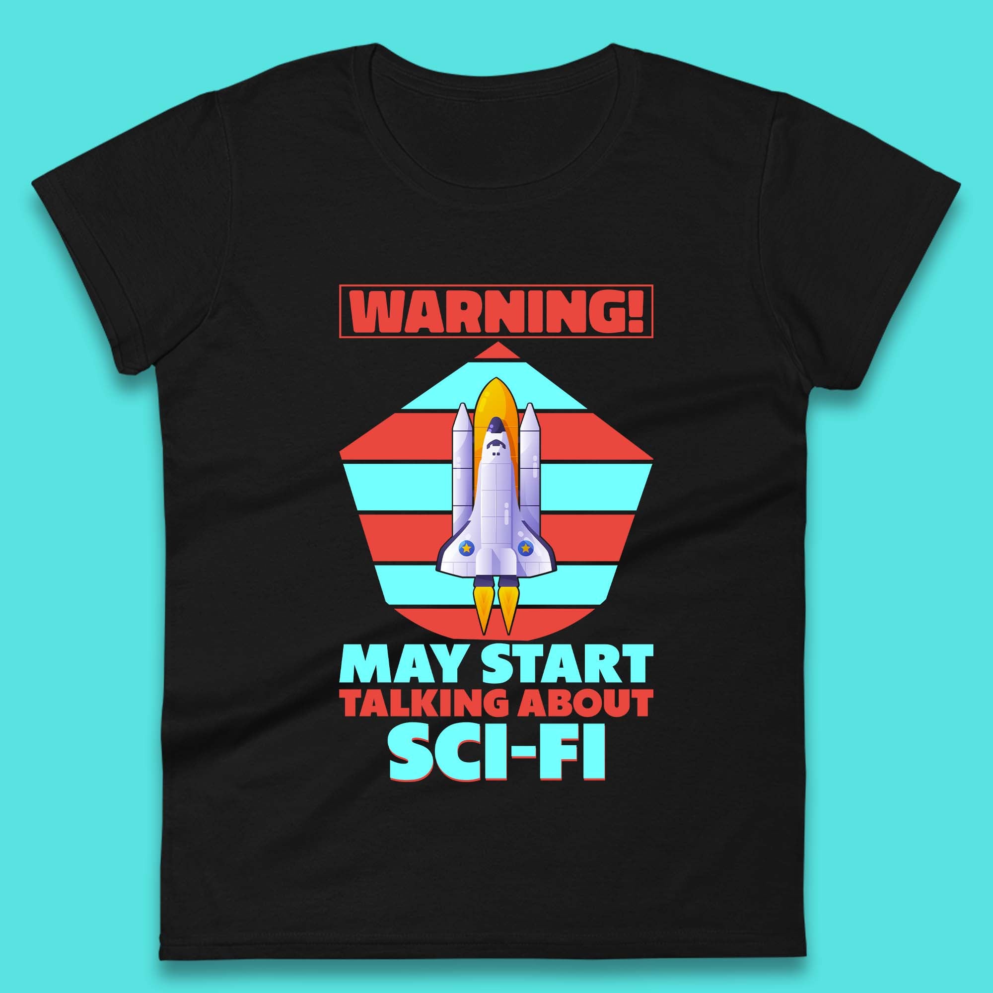 Talking About Sci-Fi Womens T-Shirt Mens Tops Tees Unisex L
