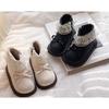 Anti-slip Shoes with Fleece Lining, Girls' Boots with Soft Soles, Baby Shoes, Toddler Shoes