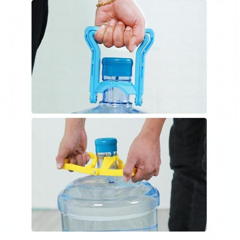 Heavy Duty Plastic Water Bucket Handle Labor Saving Portable Pail Grip Lifter for Household Cleaning Fishing Camping