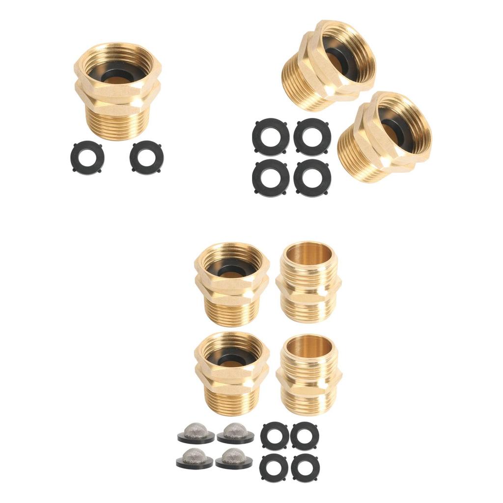 Garden Hose Adapter 3/4" Ght Female to 3/4" NPT Male High Performance Replacement Accessory