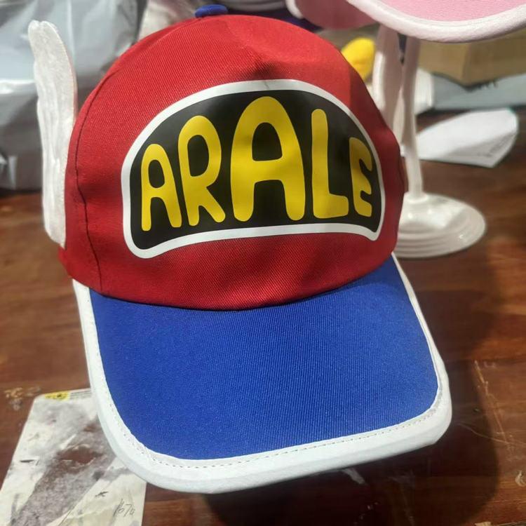 Cute Arale Wings Baseball Cap, Adjustable Cartoon Angel Wing Hat, Casual Sun Hat for Kids and Adults