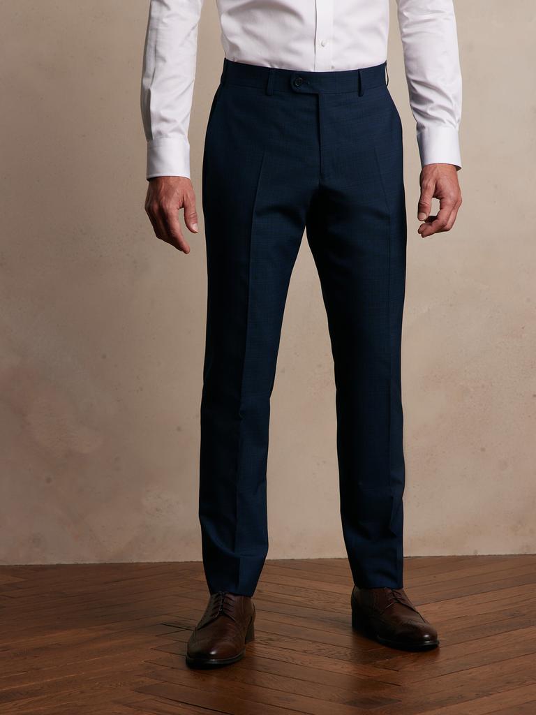 Navy Blue Suit Trousers - Mix And Match 60L