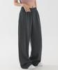 PIANER Relaxed Wide Long Sweatpants (Charcoal)