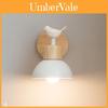 Nordische Wandleuchte LED Modern Minimalistisch Holz Flur Schlafzimmer Wohnzimmer Wandlicht Für Kinderzimmer Dekoration