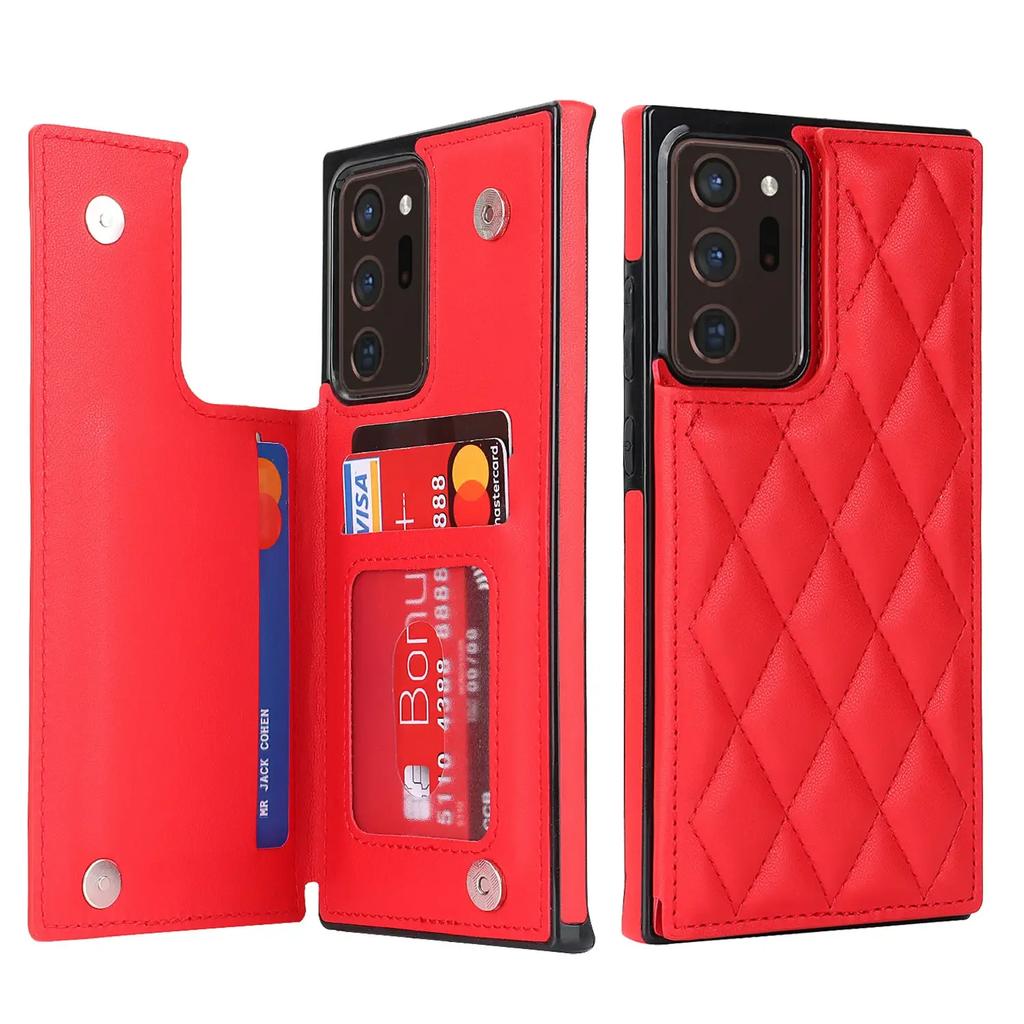 For Samsung Galaxy Note 10 Plus Note 20 Ultra Case,Luxury Flip Folio Leather Wallet Cover Card Slots & Kickstand Protective Case