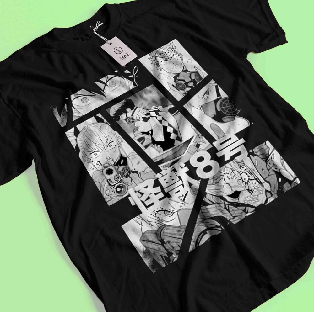 

Kaiju No 8 Tshirt Kafka Hibino Shirt Mina Ashiro T-Shirt Gen Narumi Tee Soshiro XL