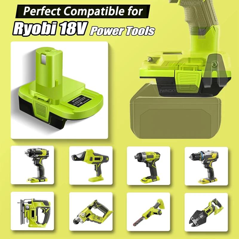 Tool Converter Adapter For Makita/Dewalt/Milwaukee 18V Lithium battery Convert to For Ryobi 18V Power Tools Conversion Tool