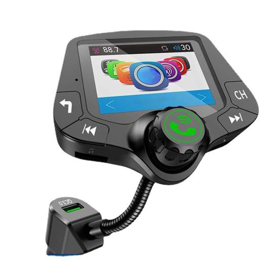 G24 FM Transmitter Navigation Broadcast Voice Assistant ABS Bluetooth-compatible Universal 2