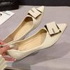 Summer Pointed Toe Woman Flats Young Comfortable Trend Shoe On Promotion Chic and Elegant Popular Slip-on Office Shoes for Women