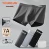 Yi Er Shuang Men's 7A Antibacterial Boxer Briefs 3-Pack
