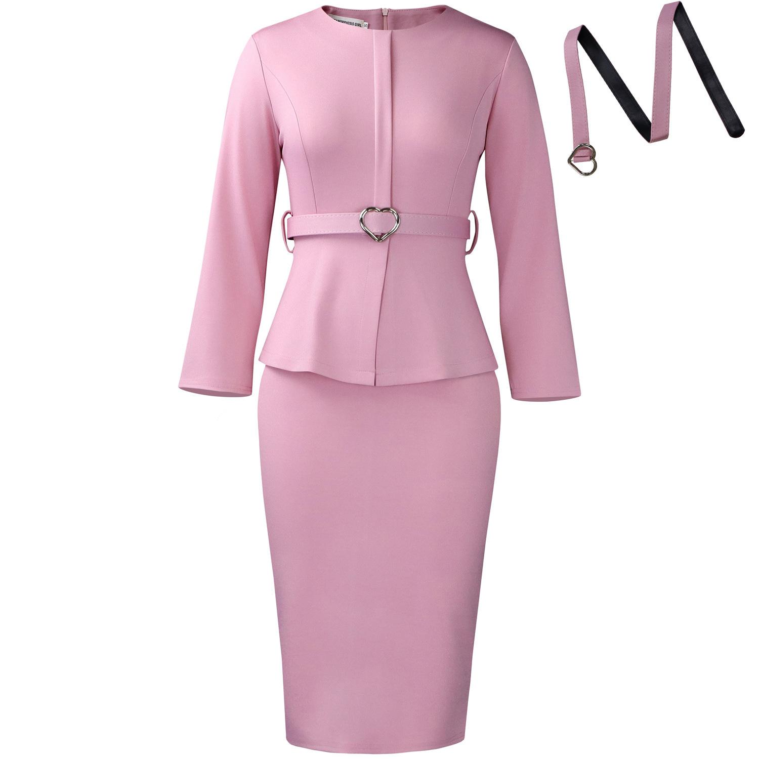 

Women s clothing winter new fashion temperament elegant hip-wrapped Tongle solid color long-sleeved dress XXXL