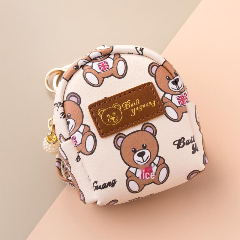 Girly Hot Style Cute Bear Coin Purse - Portable & Stylish Key Bag