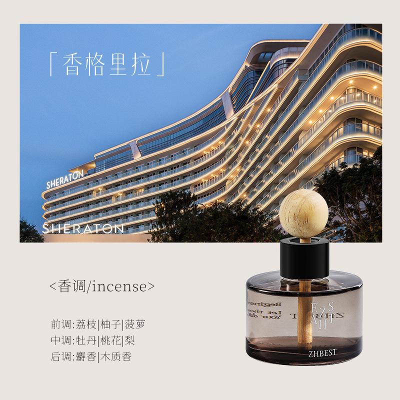 Car-mounted perfume and aroma bottle decorative item Car-suspended fragrance essential oil refreshing and deodorizing