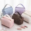 Large capacity Cosmetic Storage Bag Zipper Wpmen Toiletries Bag Floral   Makeup Bag  Travel