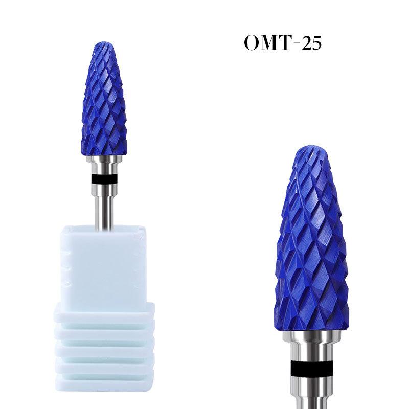 Electric Nail Drill Bit Milling Cutter Ceramic Tungsten Carbide Polishing Grinding Head For Manicure Cutters Nail Art Tools