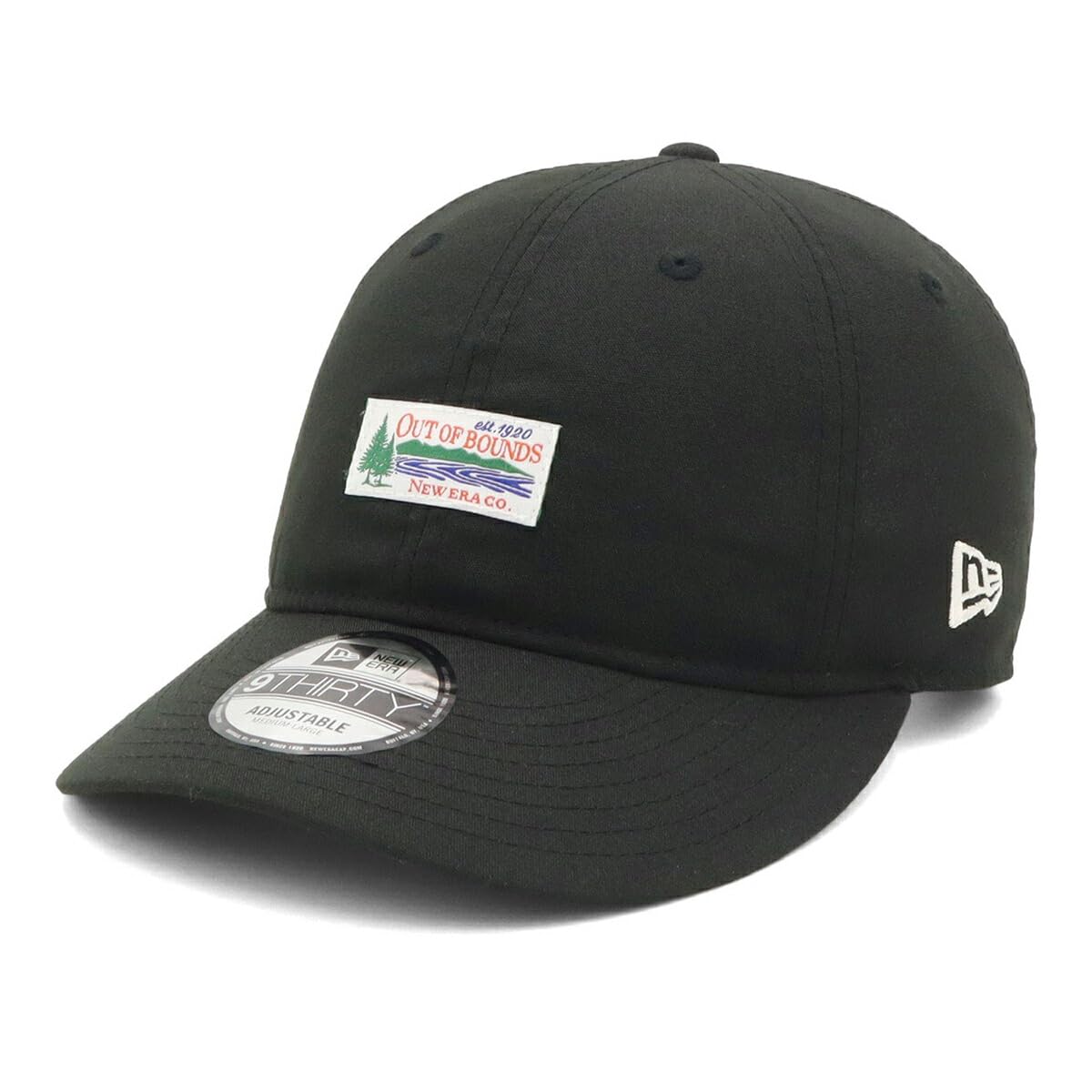

New Era Outdoor Recycled Fiber Low Size OD 930 Repreve Patch NER36O3997 Cap, Black, M/L, Black, 14392266, чёрный
