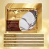 10 Pair Gold Masks Crystal Collagen Eye Mask Anti-Aging Wrinkles Face Care Mask Eye Patches Eliminates Dark Circles Fine Lines Gel Pads
