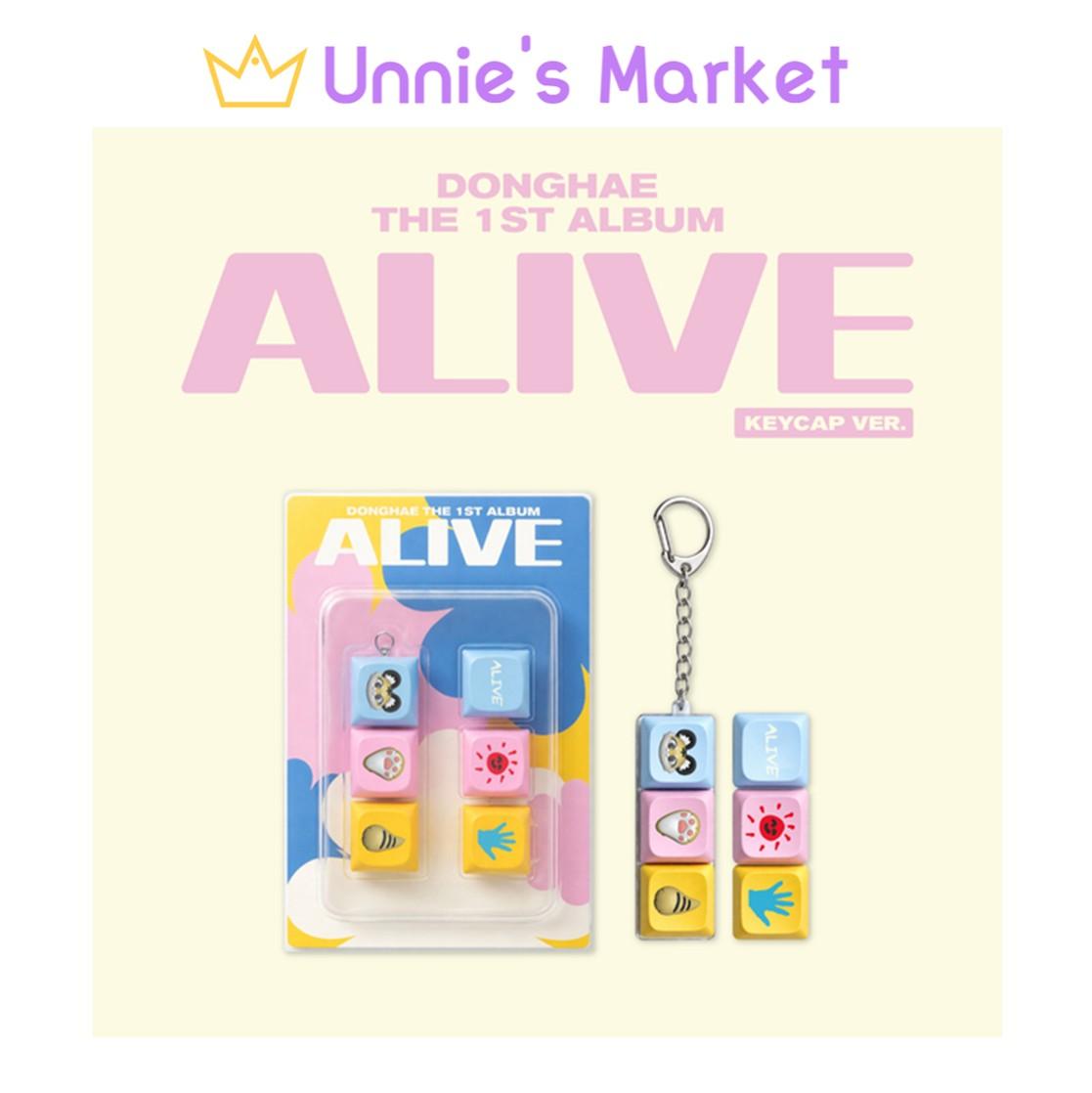 ДОНХЭ (СУПЕР ЮНИОР) - ALIVE KEYCAP ВЕРСИЯ. / 1-й альбом + бесплатный подарок 1EA