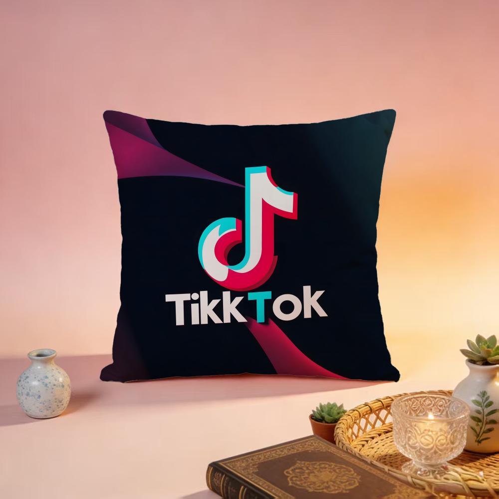

Hot TTikTokable Cushion Cover Premium SkinFriendly Pillow Case MultiPurpose for Home Office Travel 30X30cm