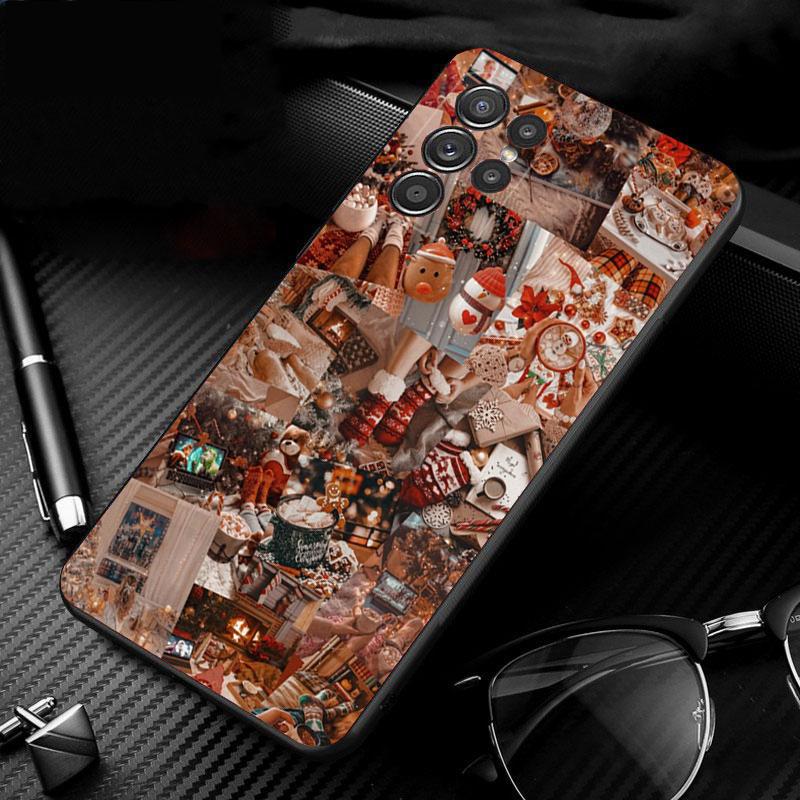 

Phone Case For Samsung Galaxy S25 S24 S23 S22 S21 Ultra S24 S23 S22 S21 S25 Plus S24 S20 FE Christmas Deer Tree S24Plus